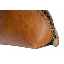 Leather pouch large